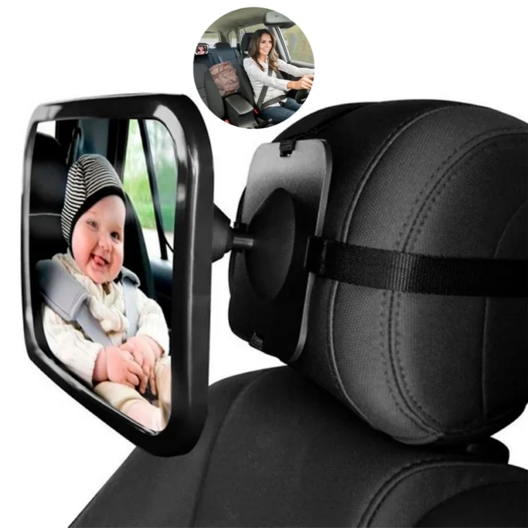 Espelho Retrovisor Banco Traseiro Bebê Conforto Cadeirinha Campo de visão amplo Material inquebrável