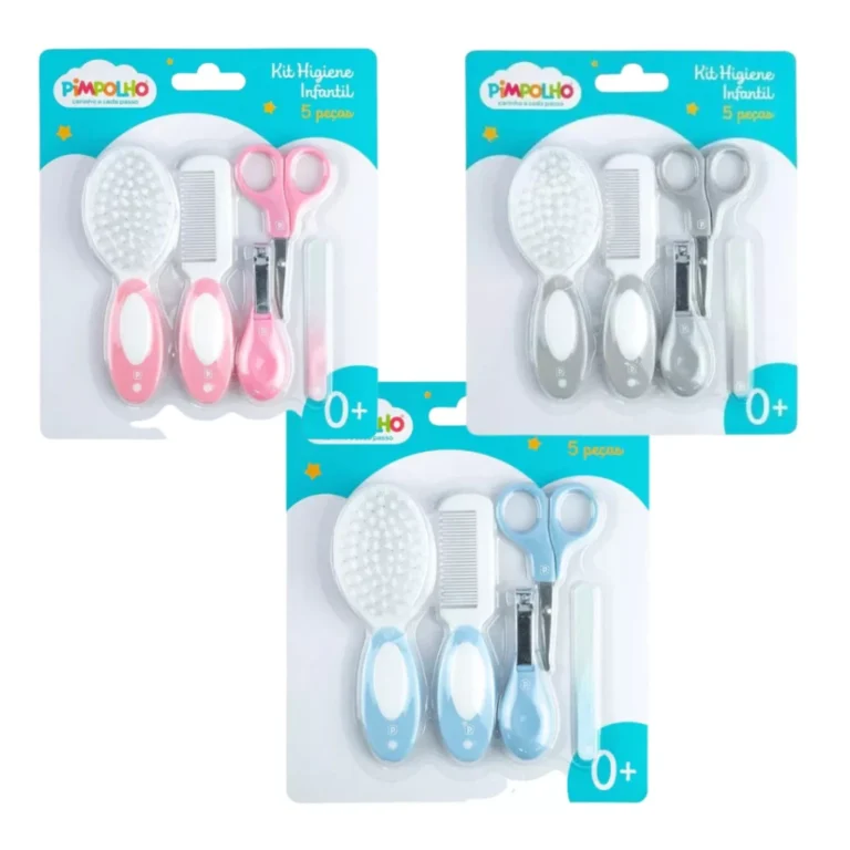Kit Higiene 5 Peças Bebe Unha Pimpolho